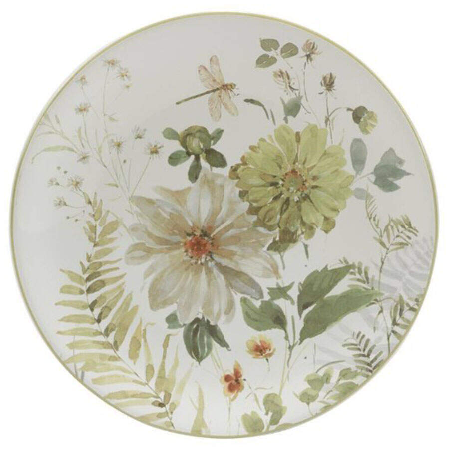Green Fields Salad/Dessert Plate by Certified International-1