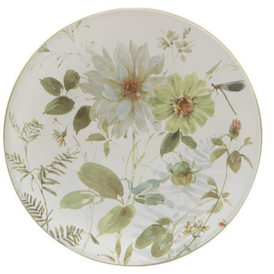 Green Fields Salad/Dessert Plate by Certified International-1