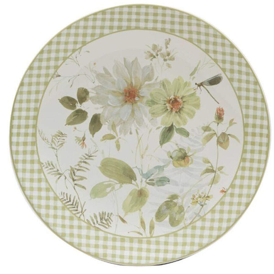 Green Fields Dinner Plate by Certified International-1