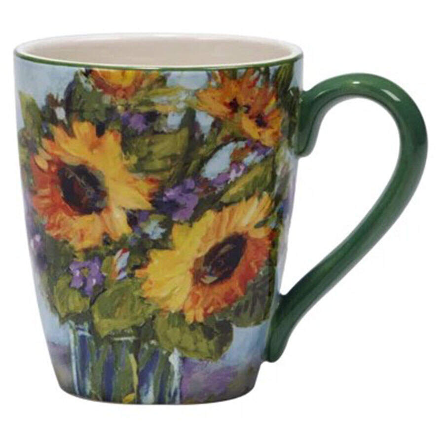 Sunflower Bouquet Mug by Certified International-1