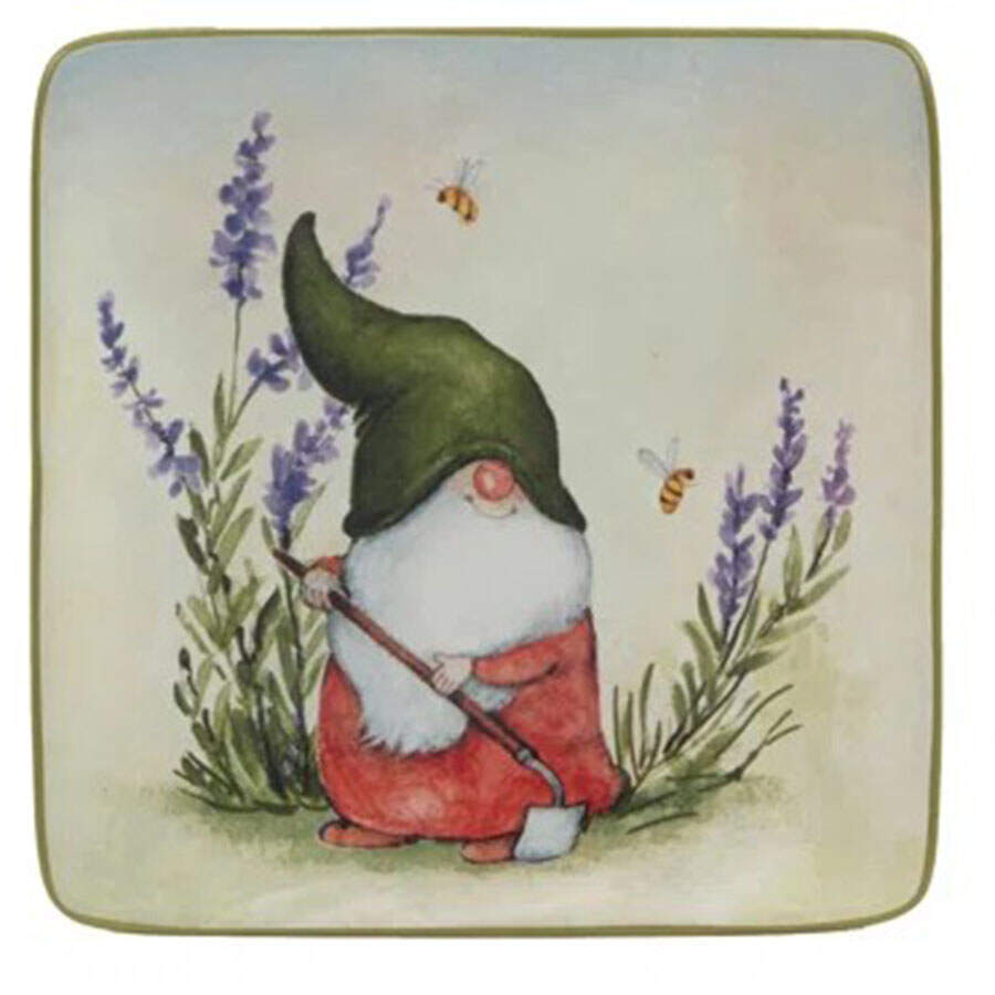 Garden Gnomes Canape Plate by Certified International-1