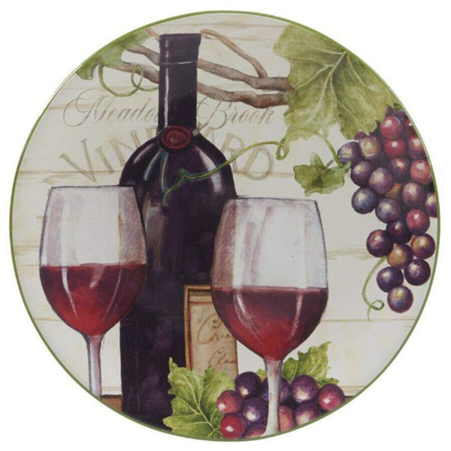 Meadow Brook Vineyard Salad/Dessert Plate by Certified International-1
