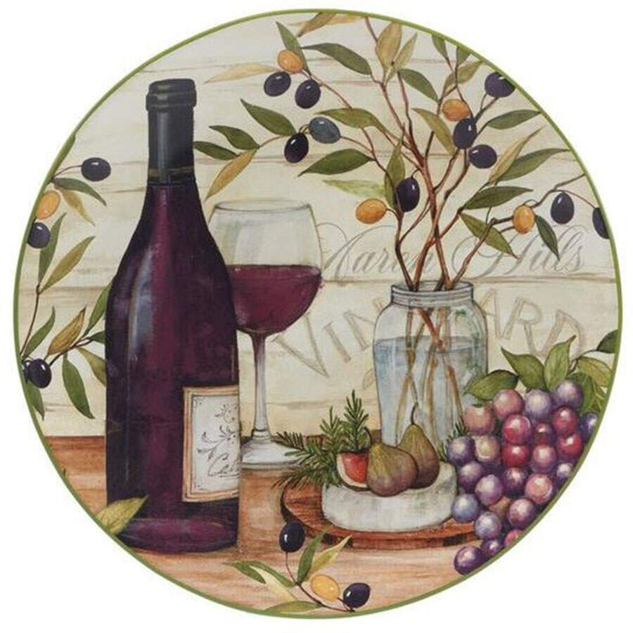 Meadow Brook Vineyard Dinner Plate by Certified International-1