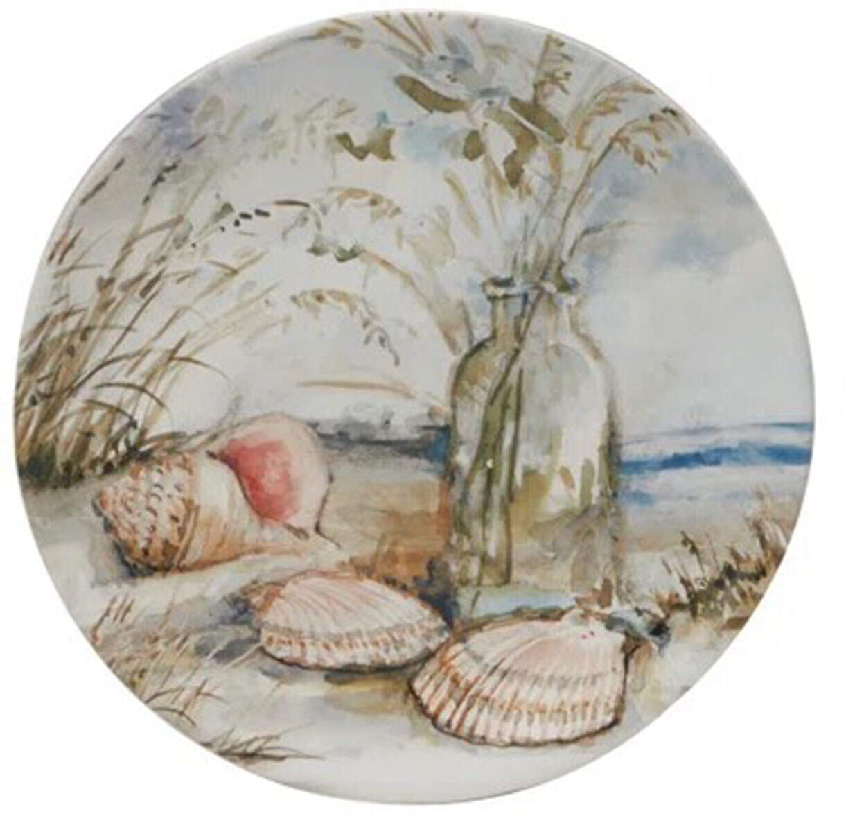 Coastal Landscape Salad/Dessert Plate by Certified International-1