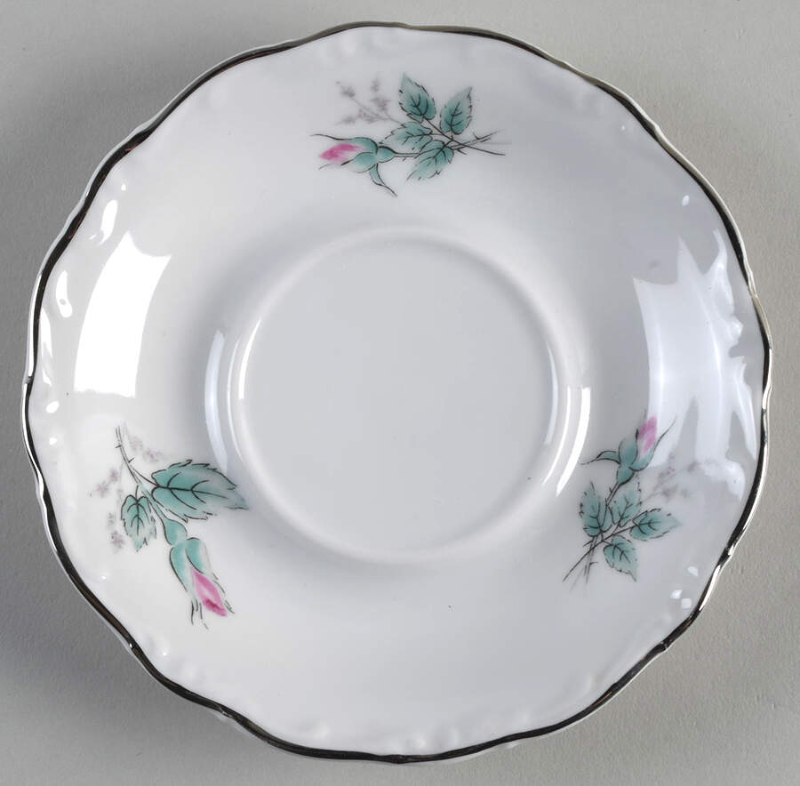Chalet Rose Saucer by Gerold Porzellan-1
