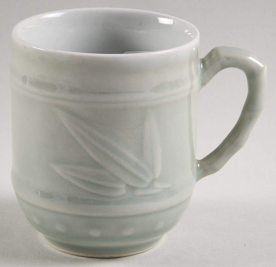 Celadon Bamboo Mug by China (Made in China)-1