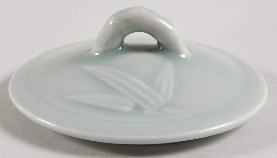 Celadon Bamboo Lid for Mug by China (Made in China)-1
