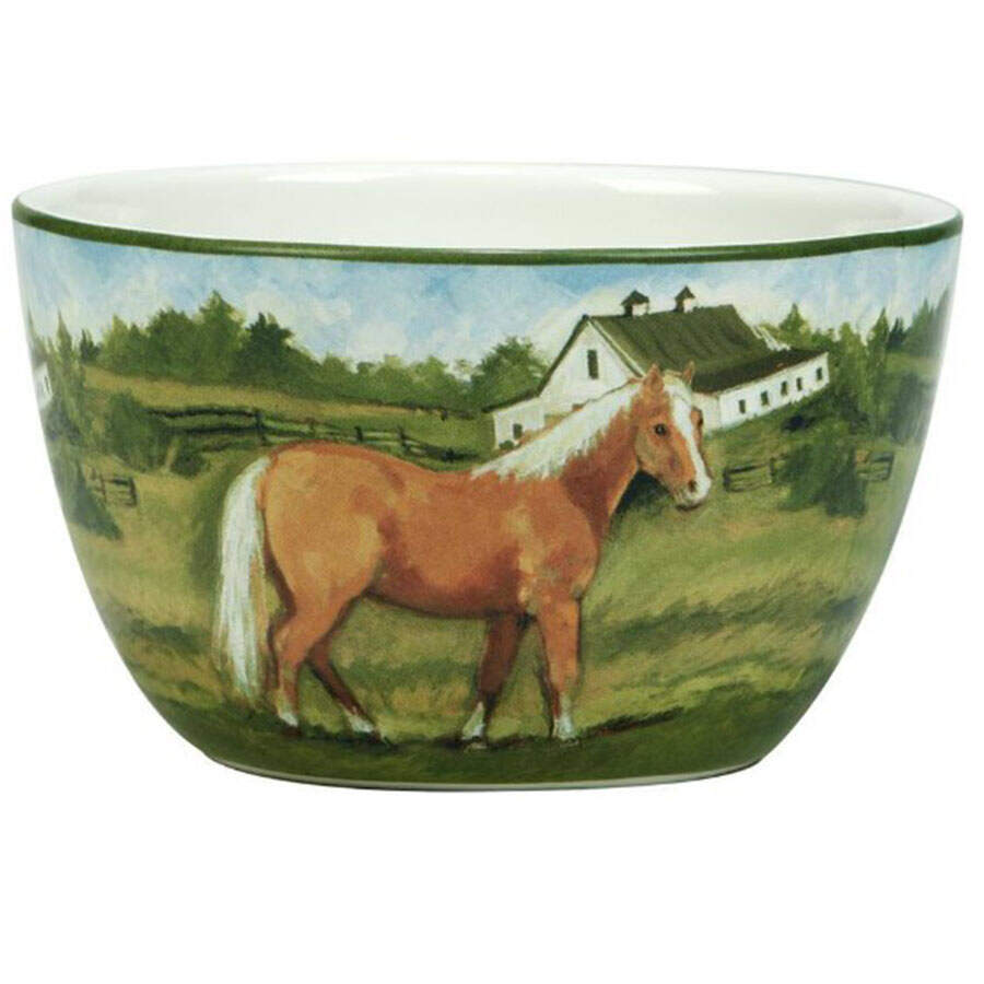 York Stables Individual Ice Cream/Dip Bowl by Certified International-1