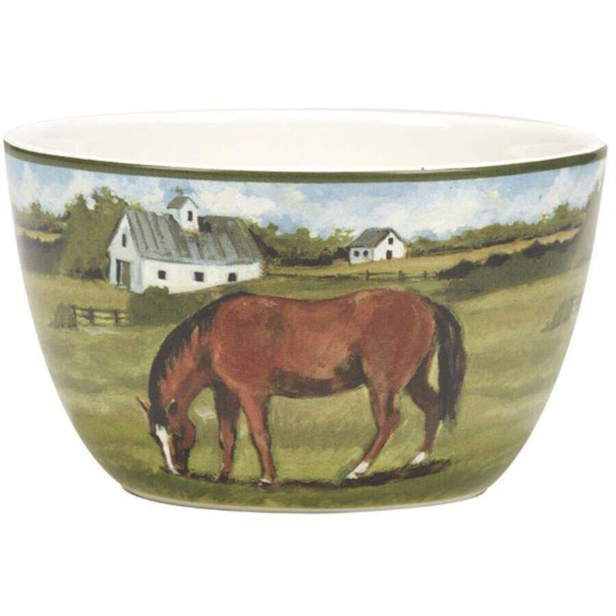 York Stables Individual Ice Cream/Dip Bowl by Certified International-1