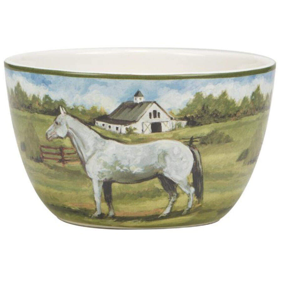 York Stables Individual Ice Cream/Dip Bowl by Certified International-1