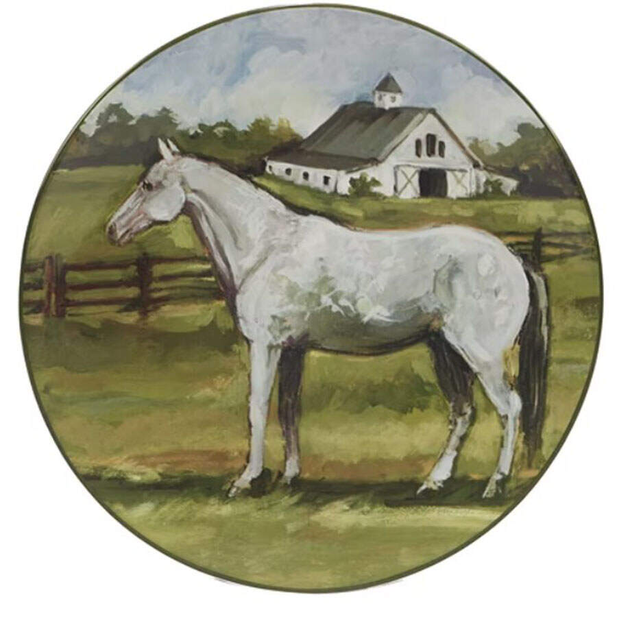 York Stables Dinner Plate by Certified International-1