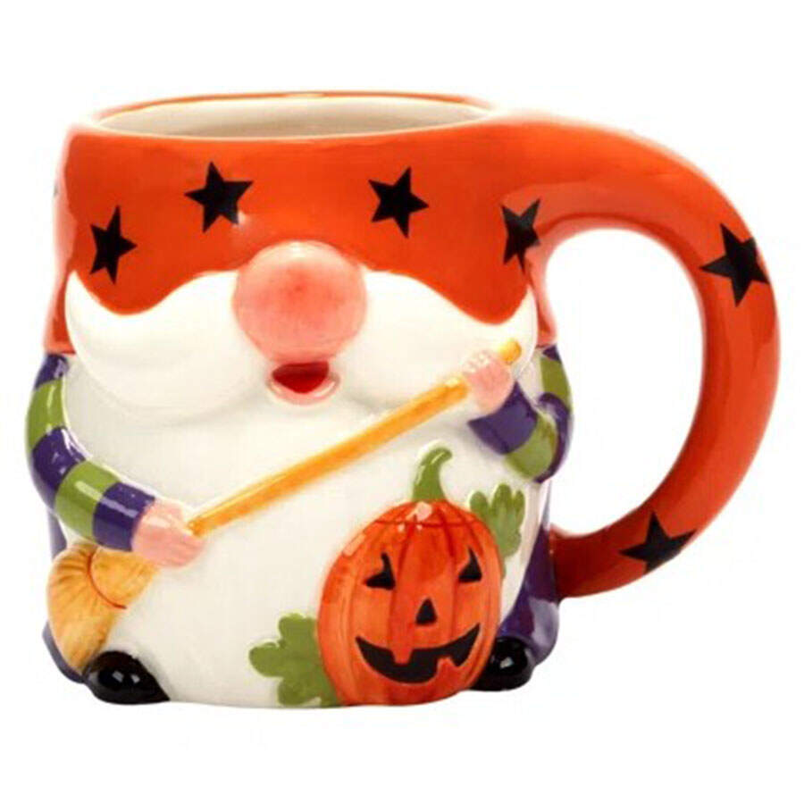 Halloween Gnomes Figural Mug by Certified International-1