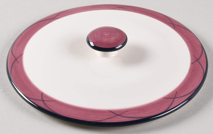 Ambrosia Lid for Chip & Dip by Clay Art-1