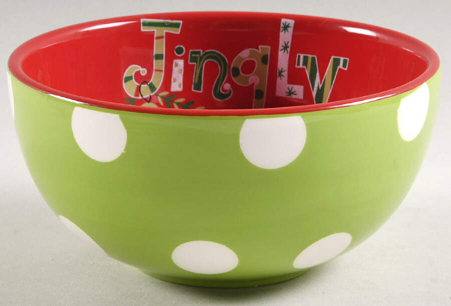 Merry Merry Soup/Cereal Bowl by Cracker Barrel-1