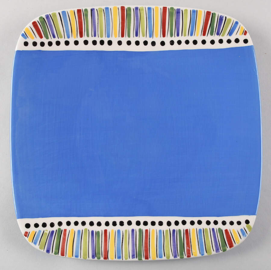 CX883 Square Dinner Plate by China (Made in China)-1