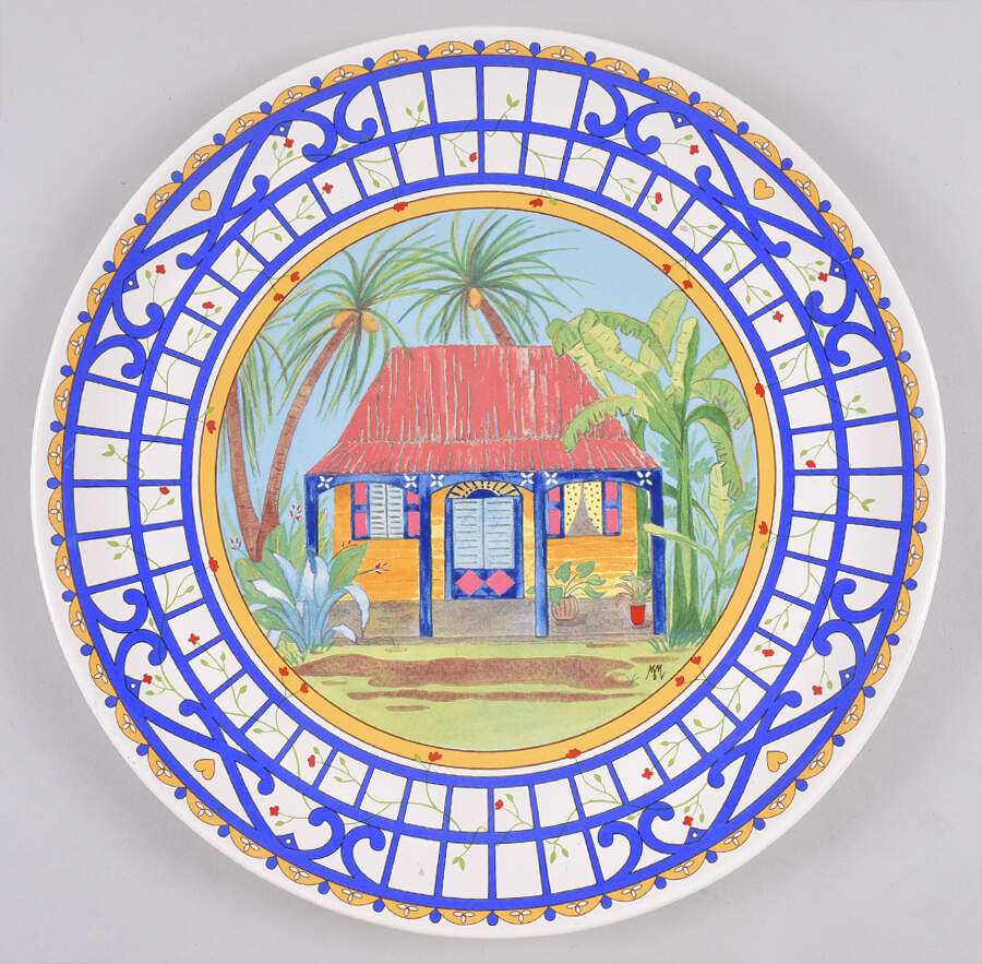 C281 Service Plate (Charger) by Ceramique d'Art-1