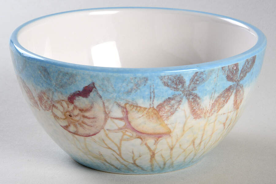 Coastal Soup/Cereal Bowl by Cracker Barrel-1