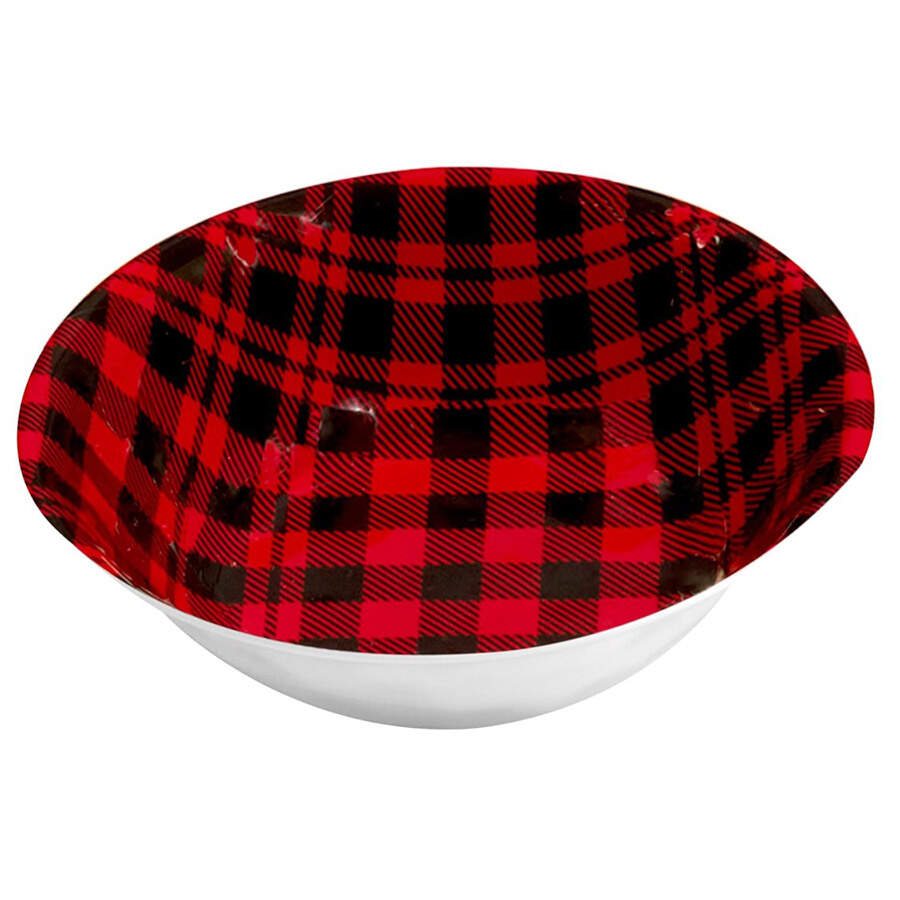 Red Buffalo Plaid (Melamine) 7" All Purpose Bowl by Certified International-1