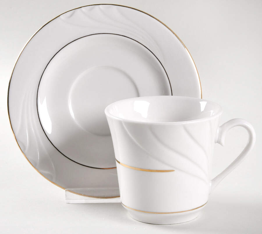 CFN4 Flat Cup & Saucer Set by Command Performance-1