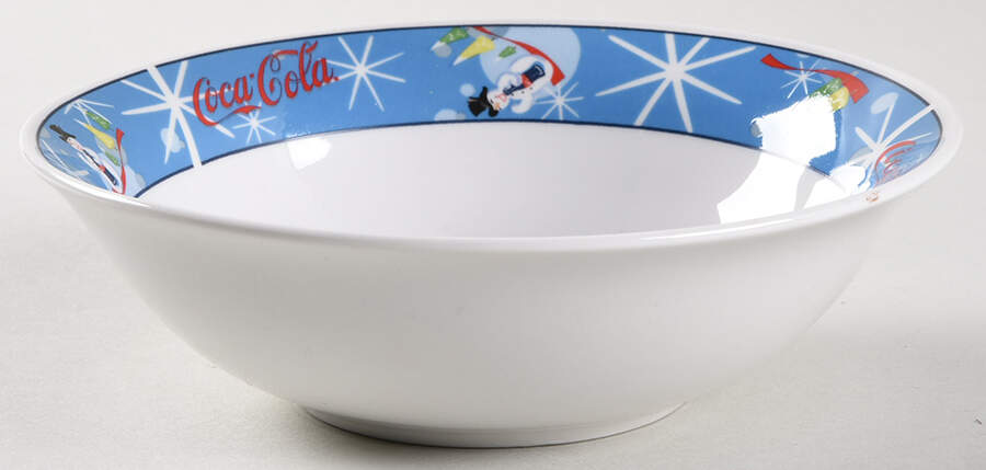 Laughing Snowman Soup/Cereal Bowl by Coca-Cola-1