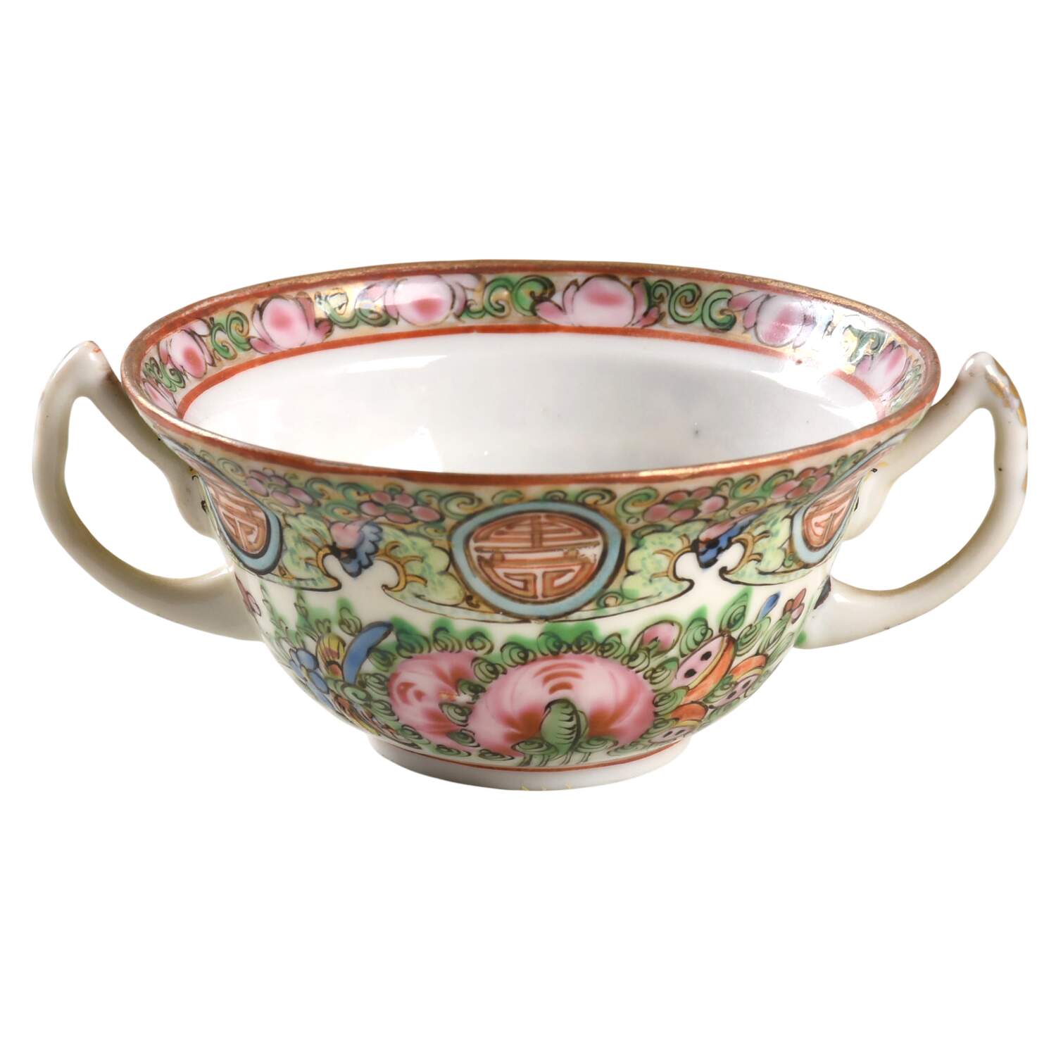 Rose Medallion (No People) Mini Sugar Bowl No Lid by China (Made in China)-1