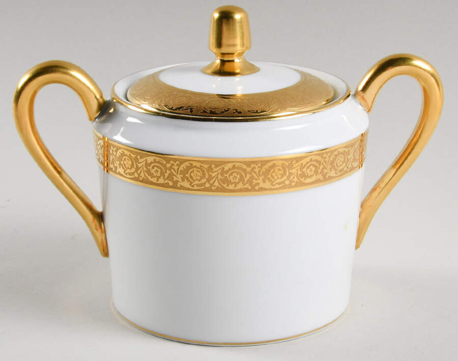 Prince Murat Sugar Bowl & Lid by Charles Field Haviland-1