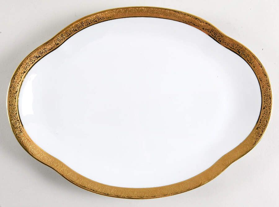 Prince Murat 14" Oval Serving Platter by Charles Field Haviland-1
