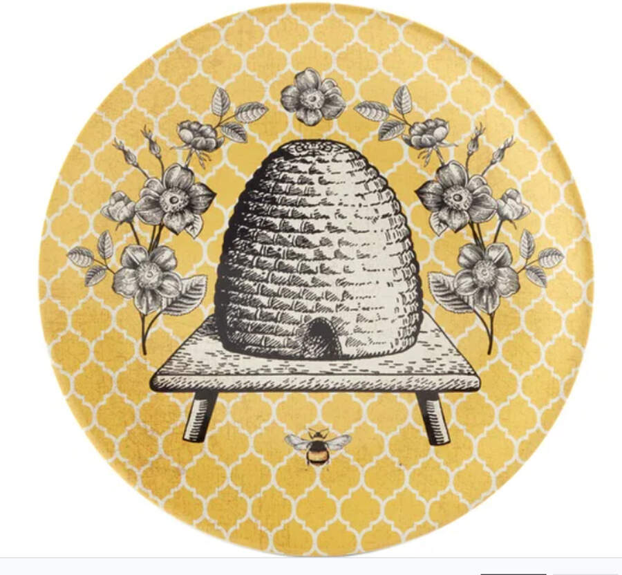 French Bee Salad Plate by Certified International-1