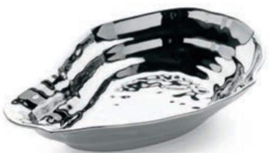 Silver Coast Coastal 13" Shell Shaped Bowl by Certified International-1