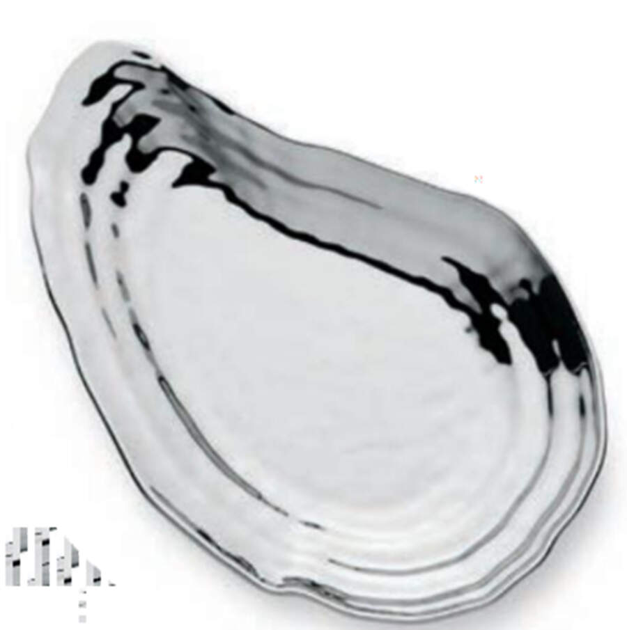 Silver Coast Coastal 15" Shell Shape Platter by Certified International-1