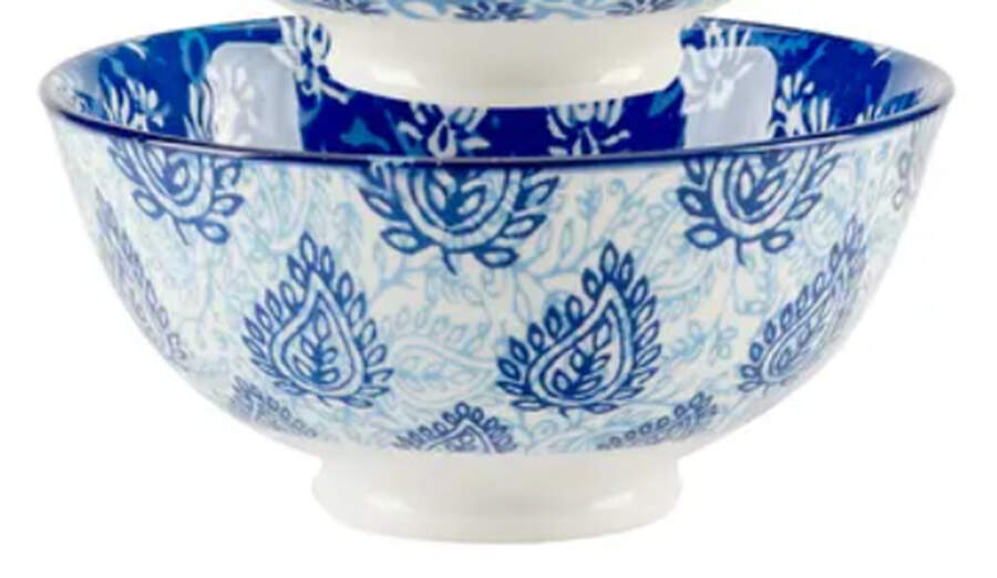 Carnival Blue 4" All Purpose Bowl by Certified International-1