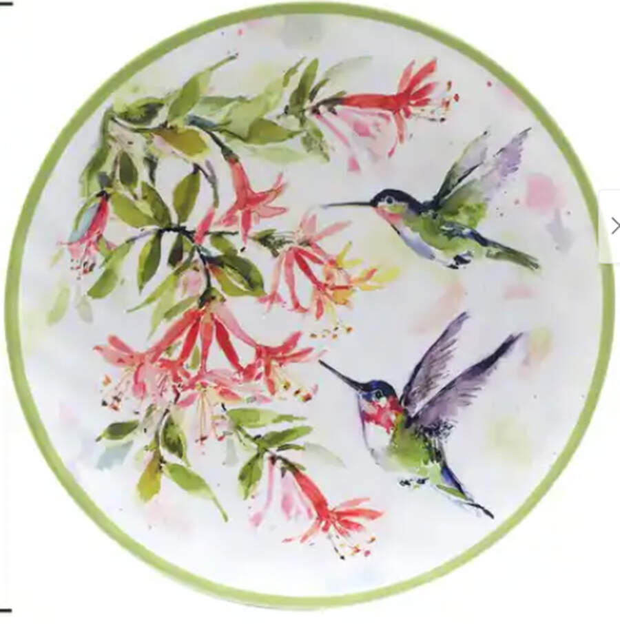 Hummingbirds (Melamine) Dinner Plate by Certified International-1