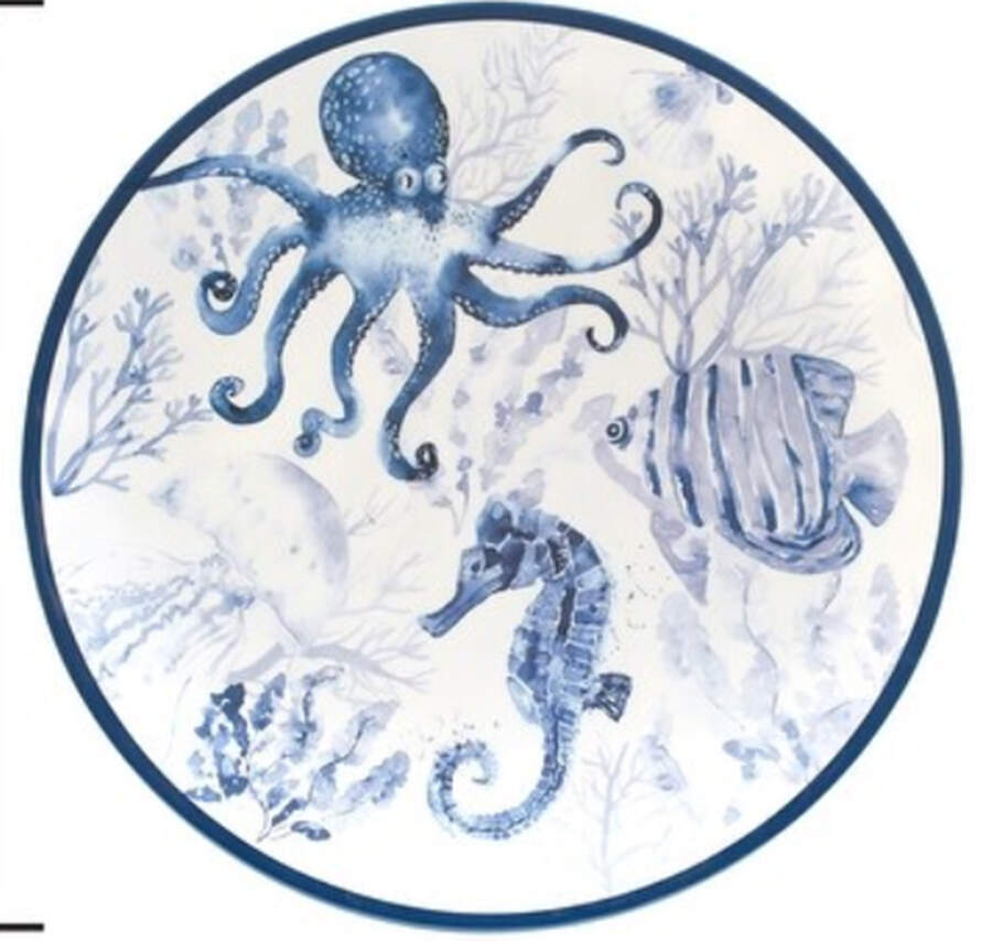 Sea Life (Melamine) Dinner Plate by Certified International-1