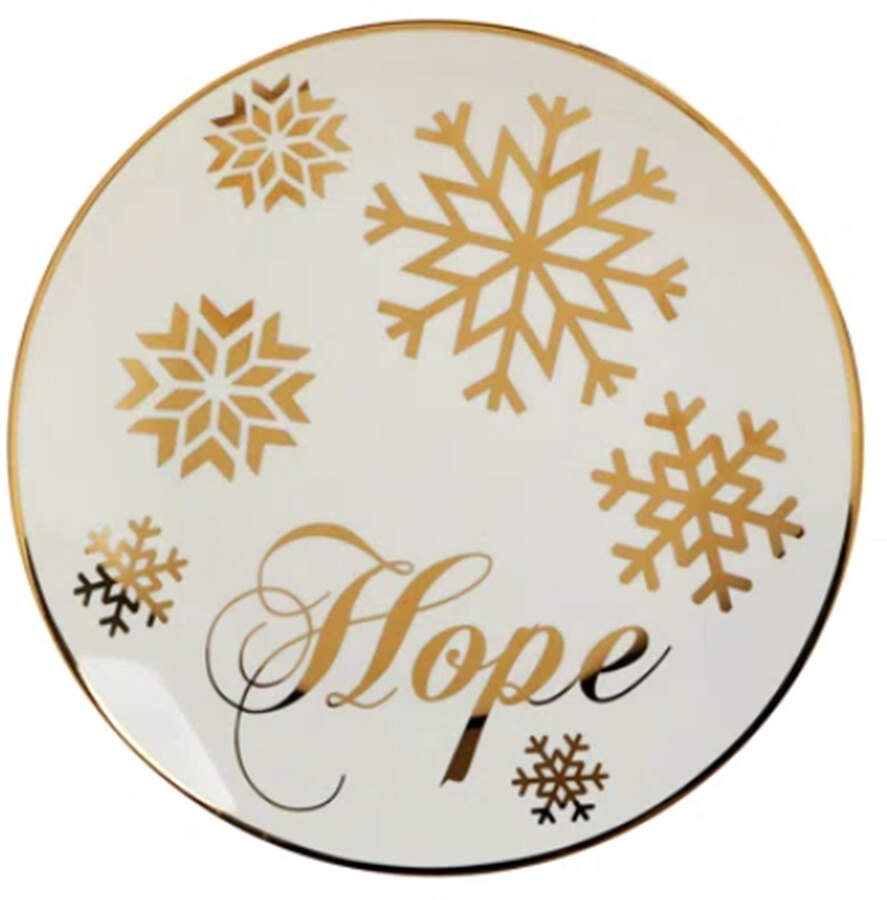 Christmas Glitter Salad Plate by Certified International-1