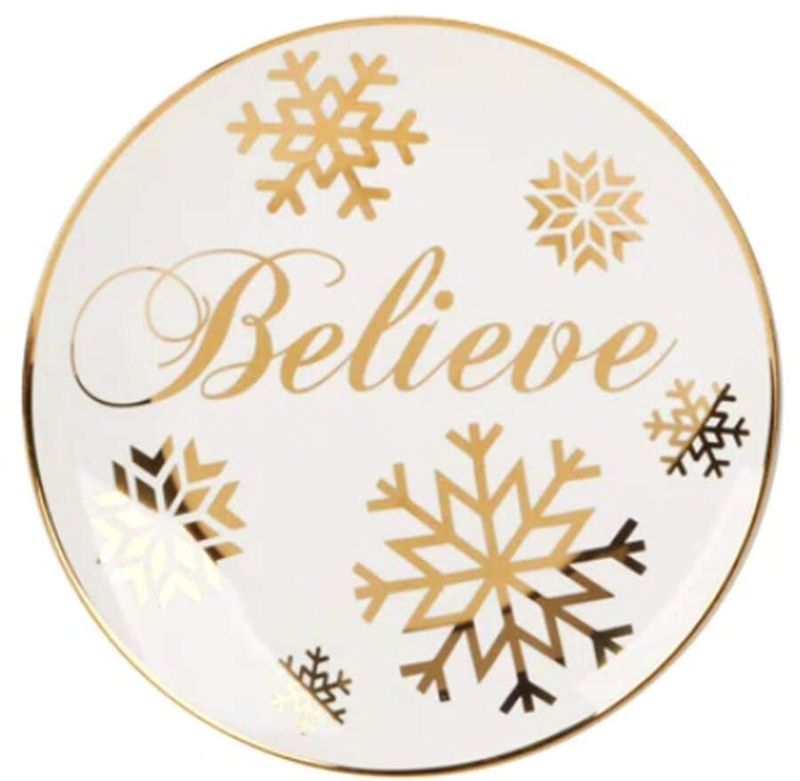 Christmas Glitter Salad Plate by Certified International-1