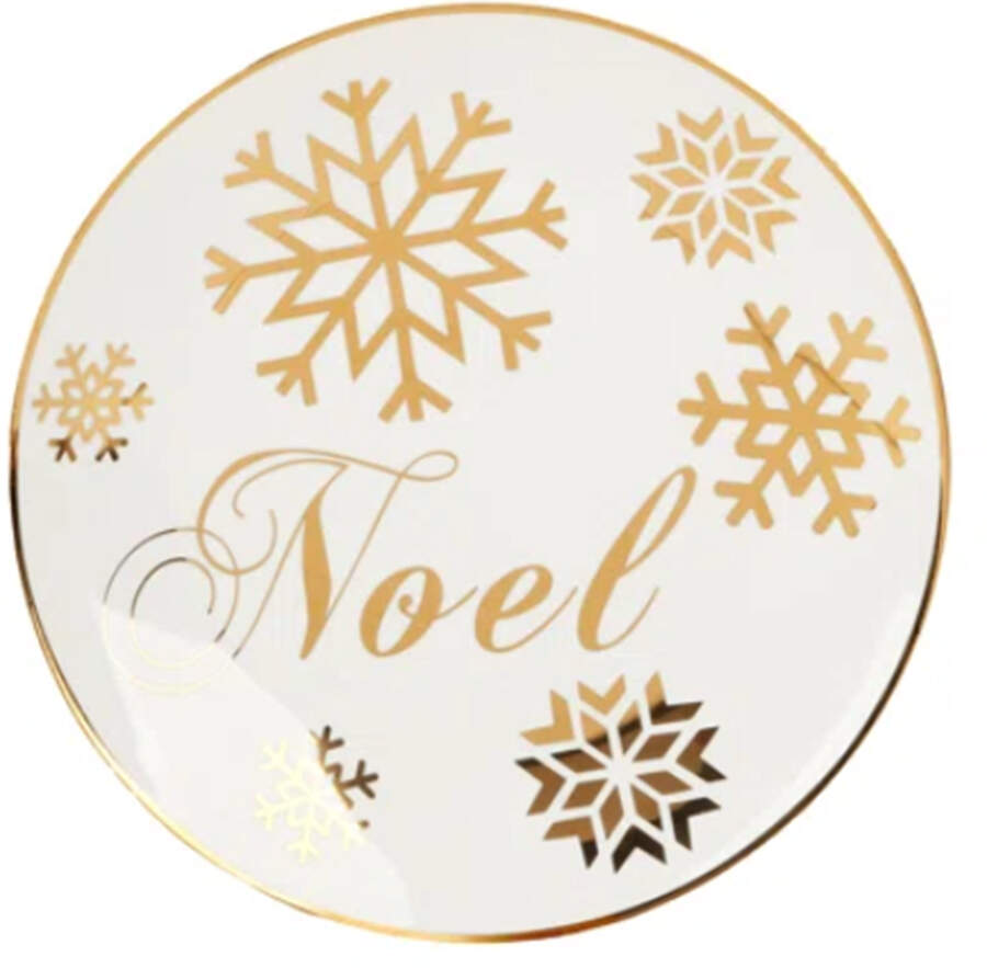 Christmas Glitter Salad Plate by Certified International-1