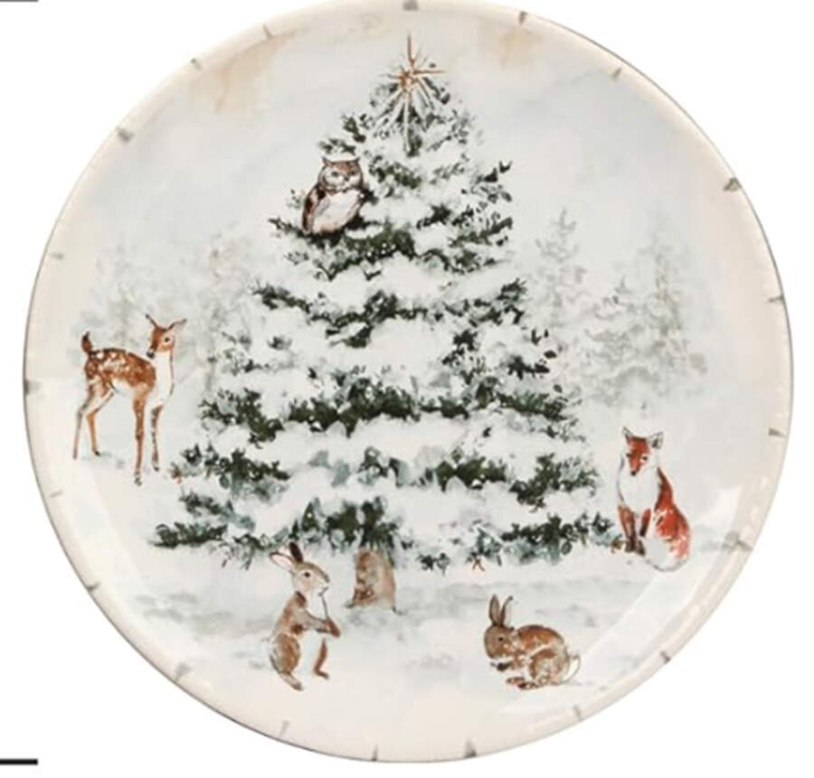 Winter's Frost Dinner Plate by Certified International-1