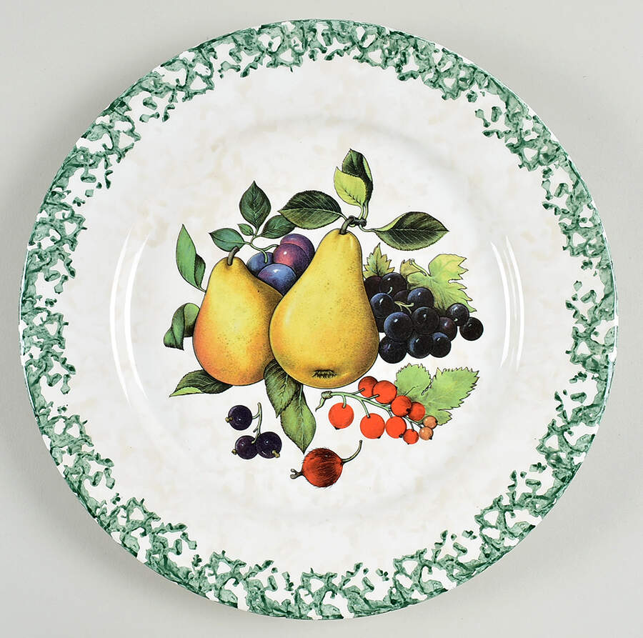 CXQ16 12" Chop Plate (Round Platter) by Ceramica Due Torri-1