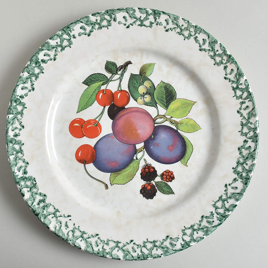 CXQ16 12" Chop Plate (Round Platter) by Ceramica Due Torri-1