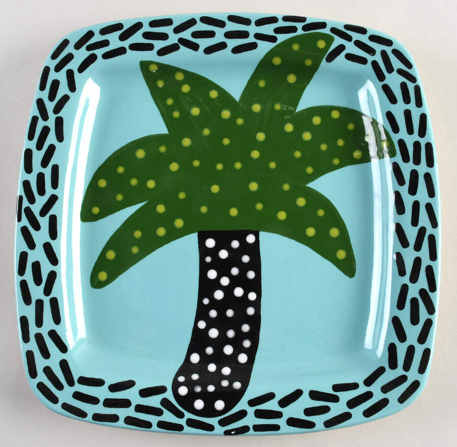 CK61 Square Dinner Plate by C Kerr-1