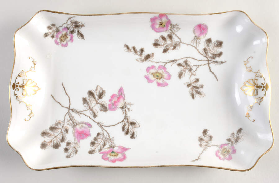 CHF2031 13" Rectangular Serving Platter by Charles Field Haviland-1