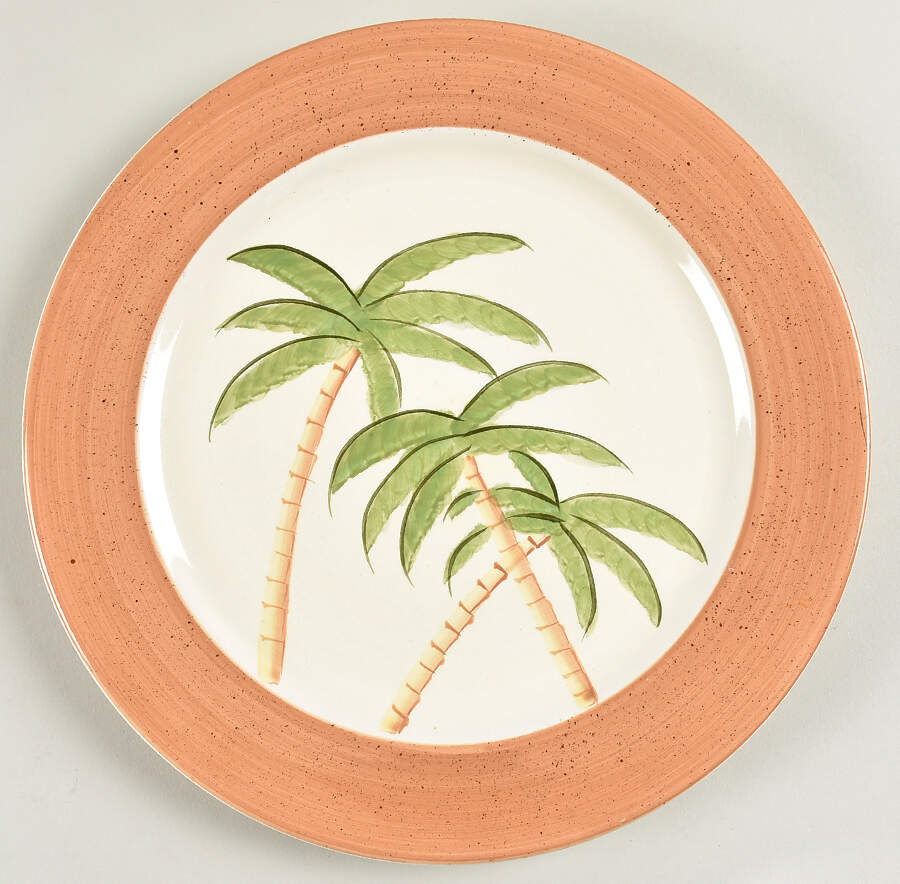 Caribe Breeze Dinner Plate by Cambridge Potteries-1