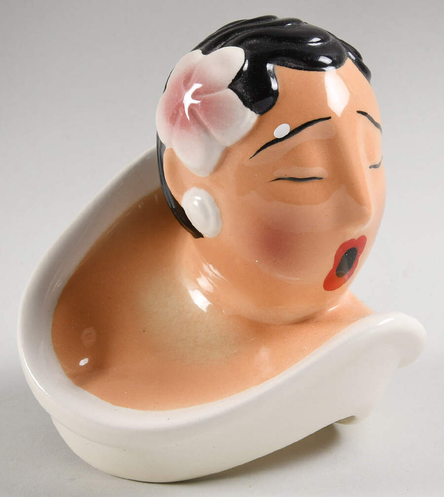 Cookie Jars Lid for Figural Cookie Jar by Clay Art-1