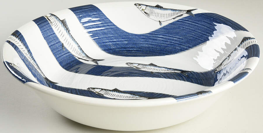 C0R11 10" Round Serving Bowl by Ceramicheitalia-1
