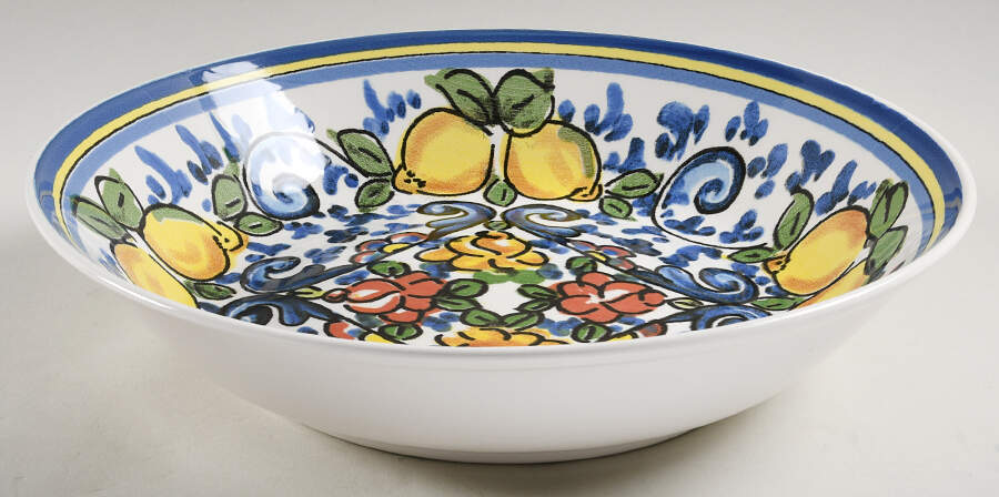 C0R13 12" Round Serving Bowl by Ceramicheitalia-1