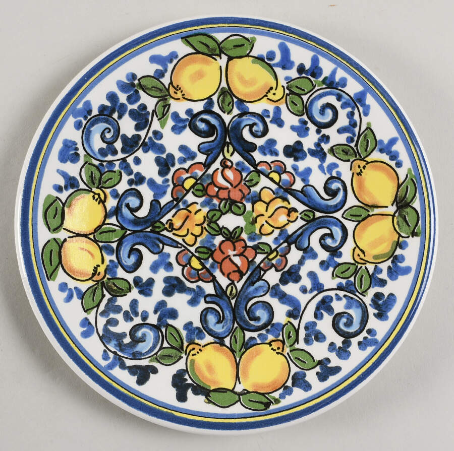 C0R13 Salad Plate by Ceramicheitalia-1
