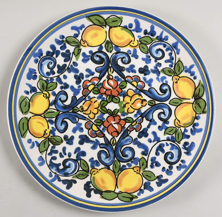 C0R13 Large Dinner Plate by Ceramicheitalia-1