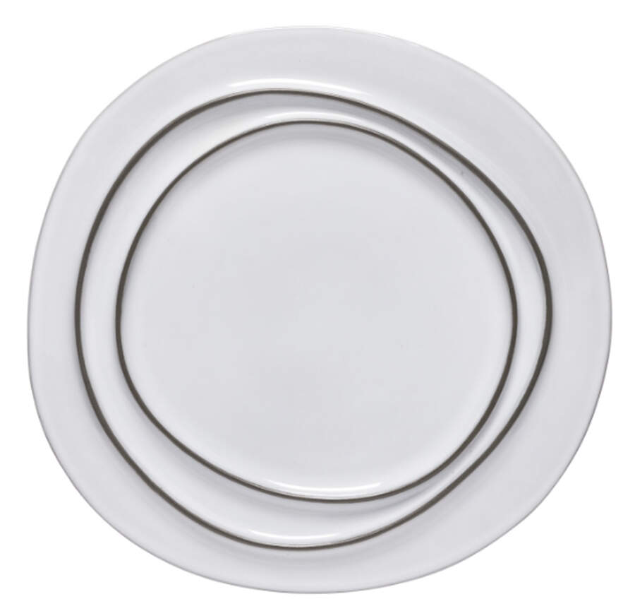 Ambar-White Dinner Plate by Costa Nova China-1