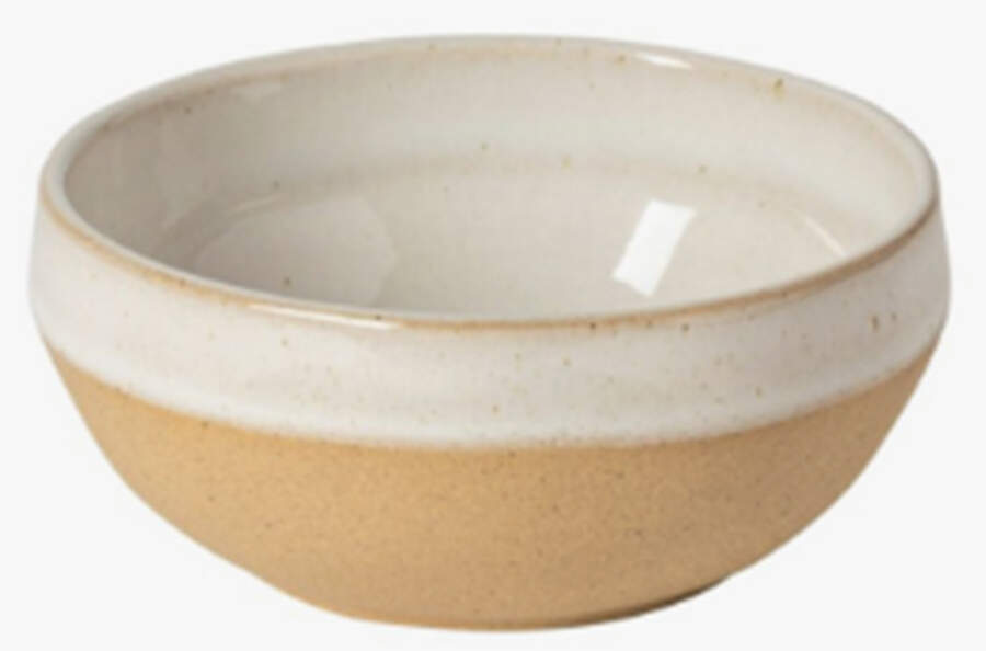 Marrakesh Sable Blanc (White) Fruit/Dessert (Sauce) Bowl by Costa Nova China-1
