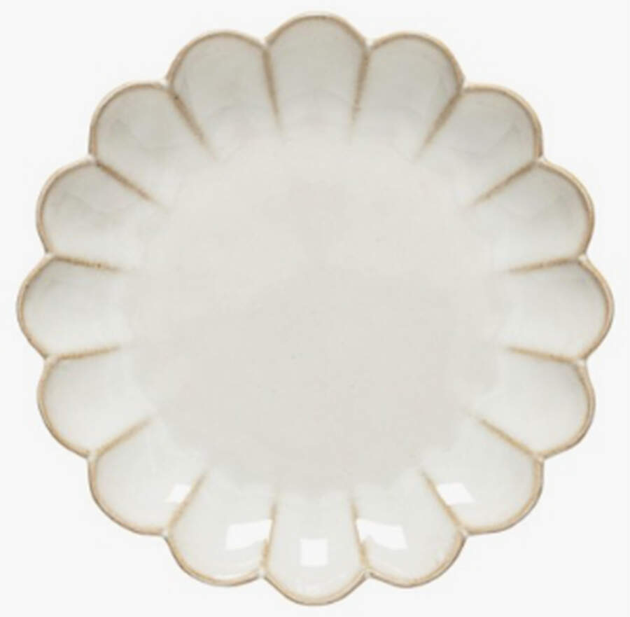 Marrakesh Sable Blanc (White) Appetizer Plate by Costa Nova China-1